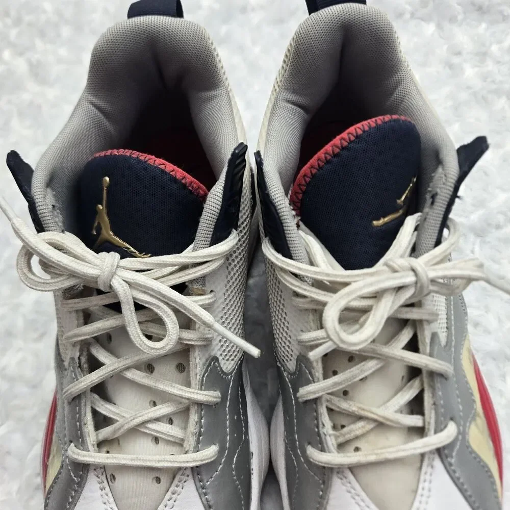 Nike Air Jordan Zoom 92 USA Olympic Basketball Shoes CN9138-101 BLUE Size 5.5Y